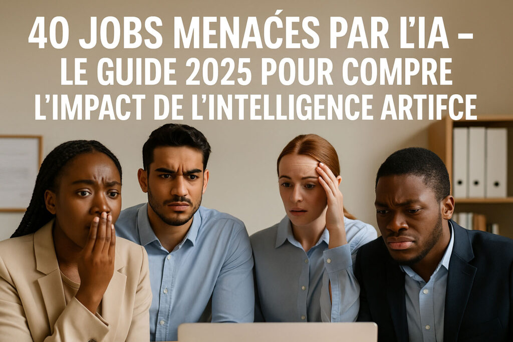 40 Jobs menacés par l’IA – Le guide 2025 pour comprendre l’impact de l ...