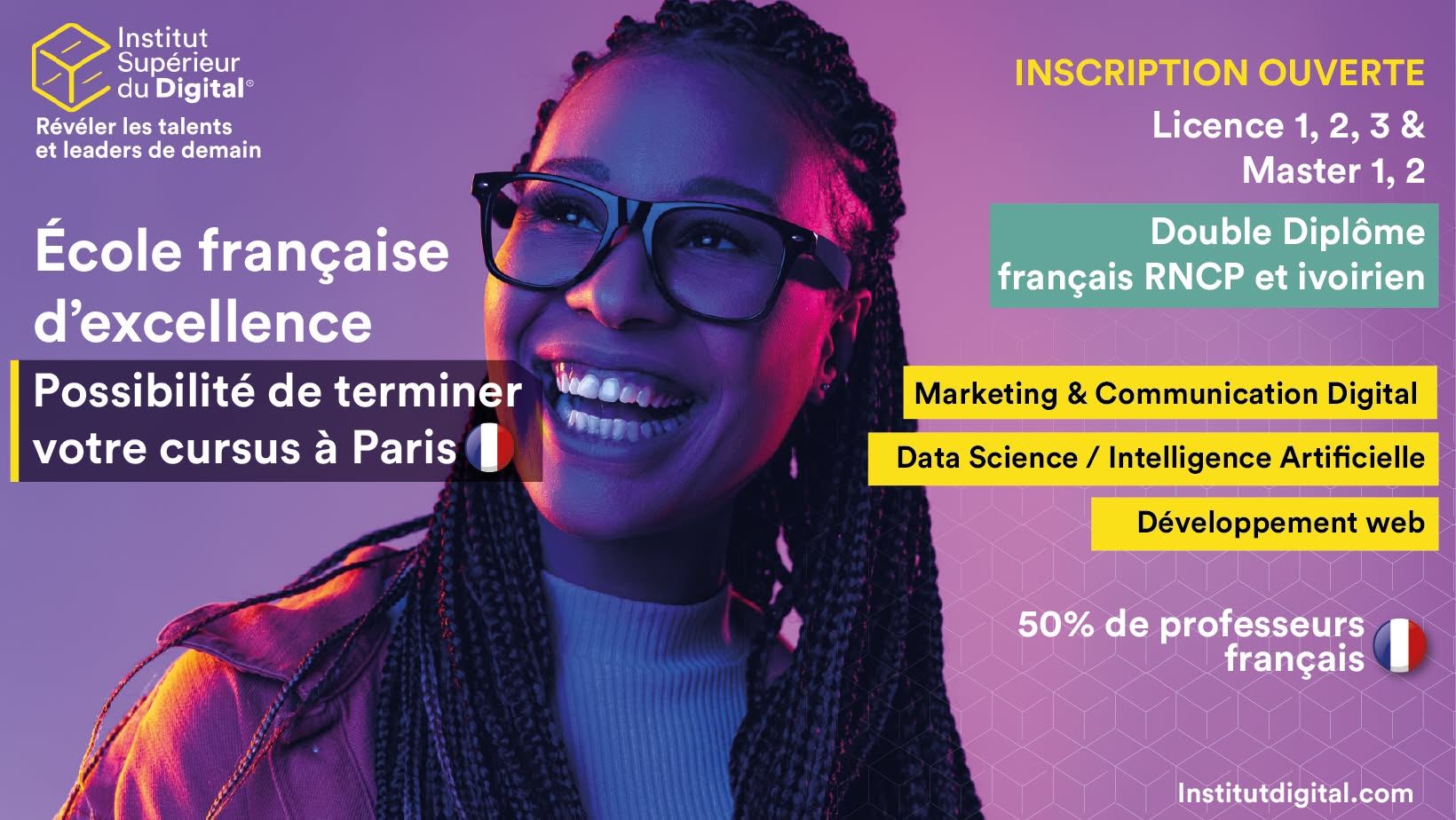 Découvrez la meilleure école du digital en Afrique francophone - Institut Supérieur du Digital (ISD)
