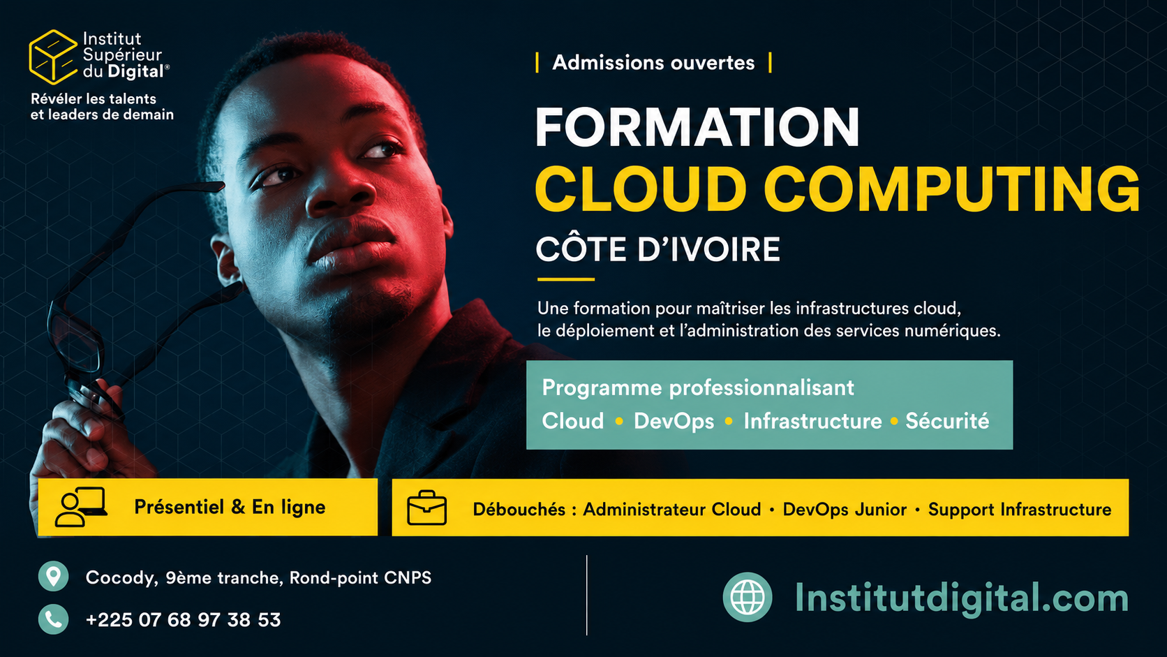 Formation Cloud Computing Côte d'Ivoire : Devenez Expert en 1 An à l'ISD