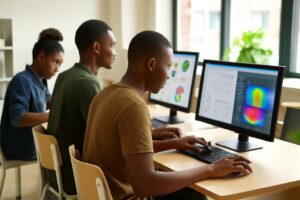 Formation Licence 1 et Licence 2 — Étudiants ISD en cours pratique