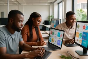 Formation Linux DevOps Abidjan — Étudiants ISD en cours pratique