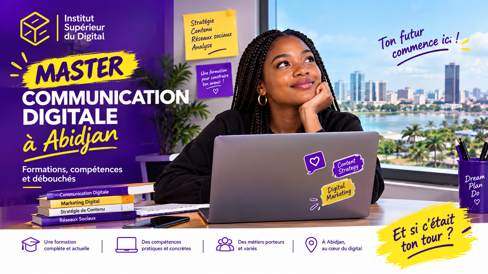 Master Communication Digitale à Abidjan : formations, compétences et débouchés