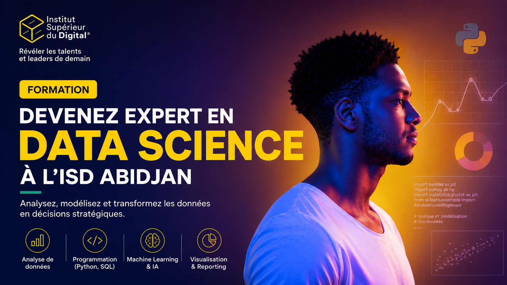 Meilleure école Data Science à Abidjan : comment choisir sa formation ?