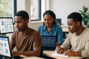 Formation Data Engineer Abidjan — Étudiants ISD en cours pratique