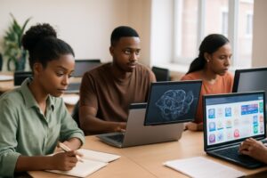 Formation SQL Abidjan — Étudiants ISD en cours pratique